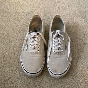 Beige vans